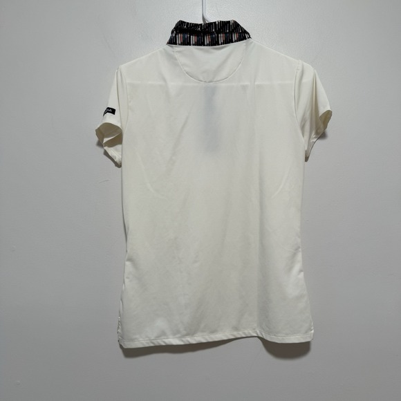 Bad Birdie Cattail Sandstorm Cream Golf Performance Polo Shirt Size Medium - Picture 6 of 8